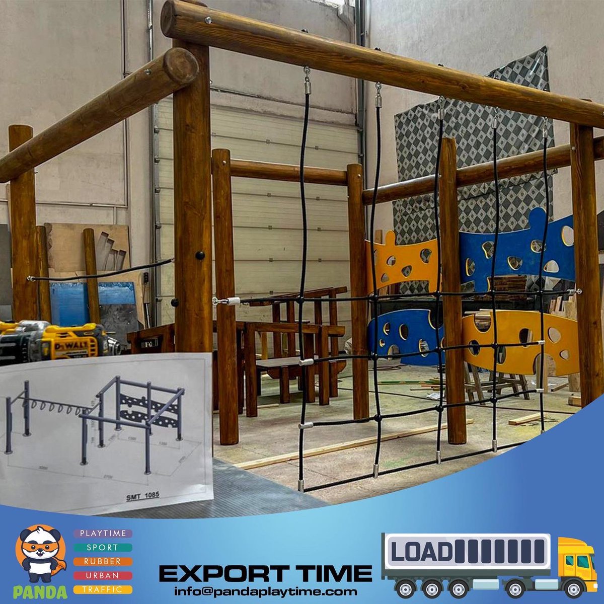 PandaPlayTime1's tweet photo. We continue to produce products that make your city beautiful :)😎
#pandaplaytime
#urbandesign
#kidsplayground
#playstructure
#outdoorfitness
#exportturkey
#kidsplay
#equipementsdeterraindejeu
#swing
Phone: +90 507 499 97 57
E-maii: export@pandaplaytime.com https://t.co/ESKRsVI0ef