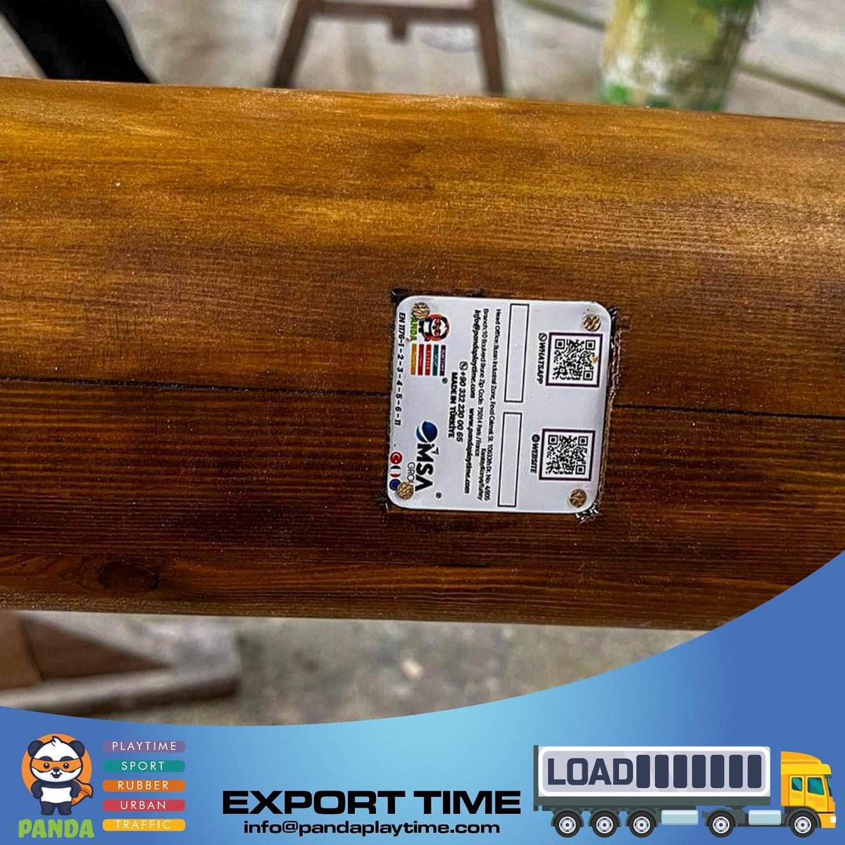 PandaPlayTime1's tweet photo. We continue to produce products that make your city beautiful :)😎
#pandaplaytime
#urbandesign
#kidsplayground
#playstructure
#outdoorfitness
#exportturkey
#kidsplay
#equipementsdeterraindejeu
#swing
Phone: +90 507 499 97 57
E-maii: export@pandaplaytime.com https://t.co/ESKRsVI0ef