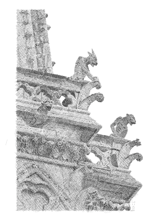 StudioDodd's tweet photo. New artwork for sale! - "Guardians of Paris" - https://t.co/eqx3eJl9im @fineartamerica https://t.co/5PzwXVph9x
