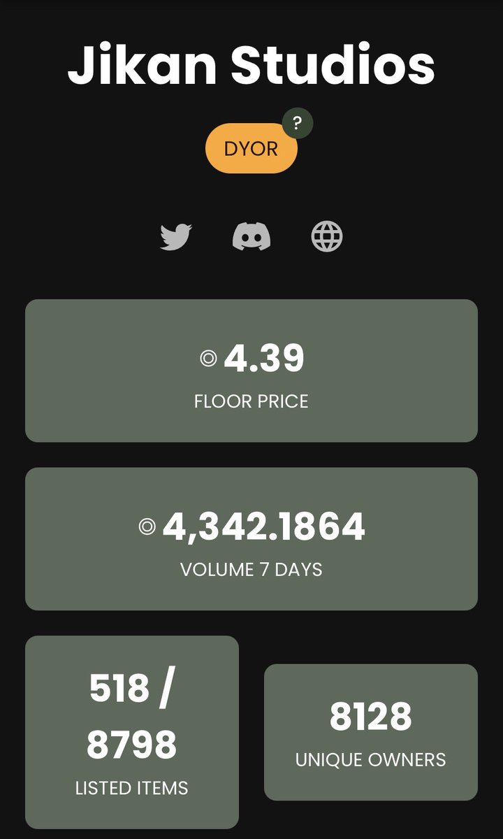 Sheesh @JIKANSTUDIOS pumping like crazy watch out <a href="/VandalCityCorp/">VNDLS</a>