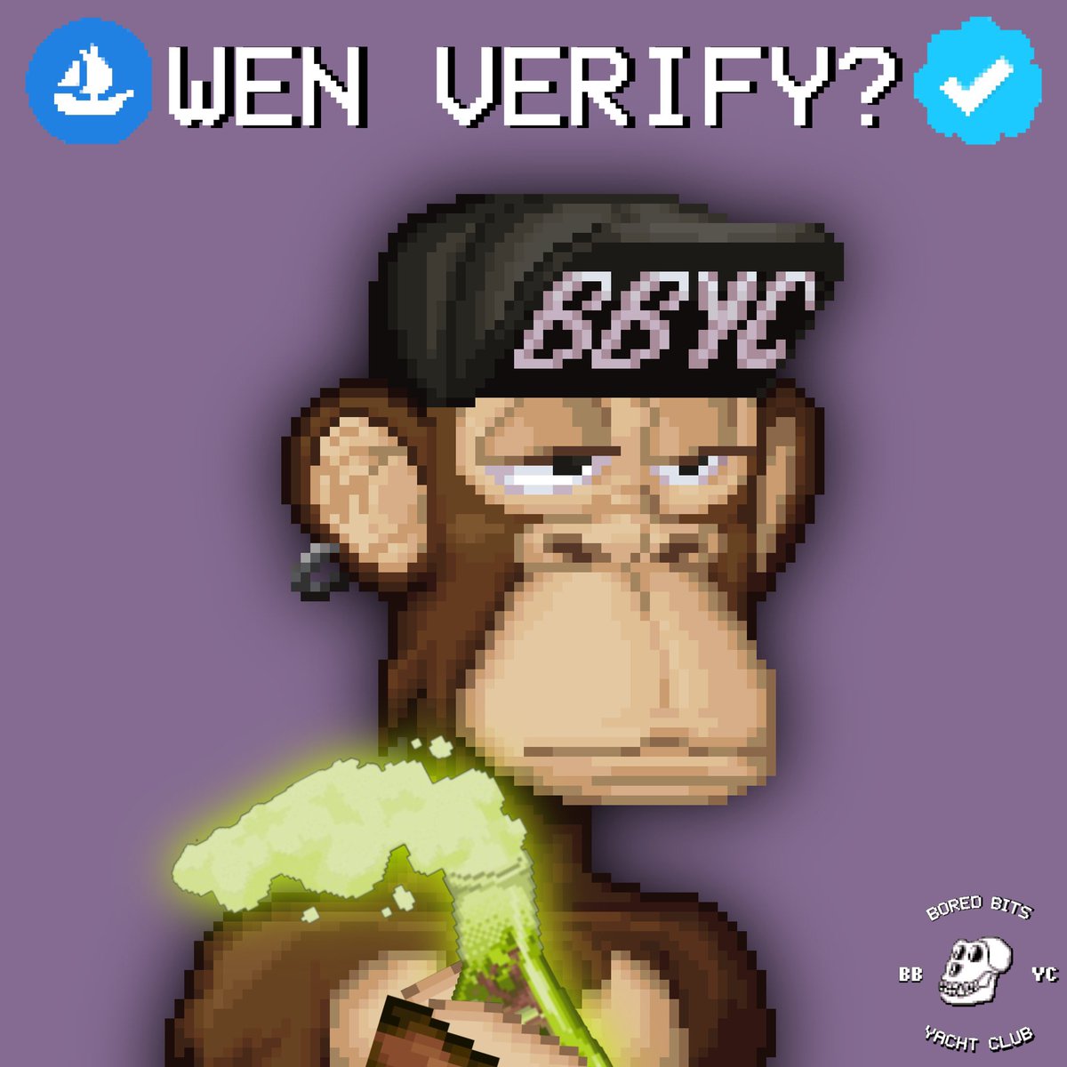 JusAnother90Kid's tweet photo. Hey @opensea @dan_OpenSea @brendan_opensea @opensea_support @LooksRare @Coinbase_NFT when does one kindly expect @BoredBitsNFT to be verified? 🧐 
#NFTcollections #NFTProject #NFTartist #pixelart #nftpixelart #moonbirds #cryptopunks #GenuineUndead #BBYC #MBYC #BAYC #BlueChipNFT https://t.co/WFTzxlWqkG