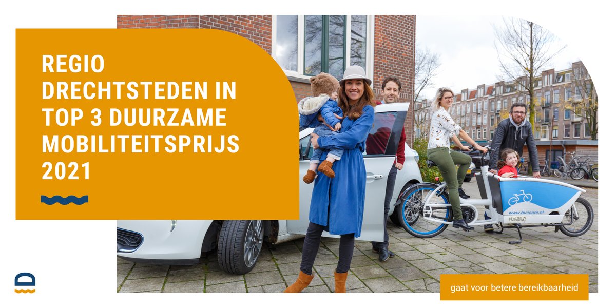De Drechtsteden-gemeenten willen een actieve bijdrage leveren aan het Klimaatakkoord. In vergelijking met andere regio’s zijn de gemeenten al behoorlijk actief. De regio is dan ook in de top 3 geëindigd van de Duurzame Mobiliteitsprijs van 2021.

👉drechtsteden.nl/Nieuws/Regio_D…