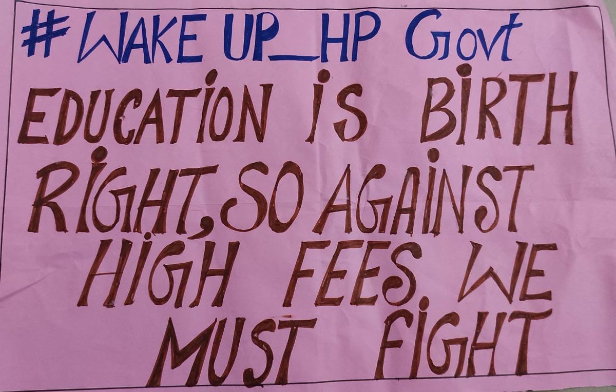 Abvp4cskhpkv's tweet photo. @jairamthakurbjp Can you tell what you have given to Students
of CSK HPKV PALAMPUR during your tenure?
#ABVPForStudents
#unite4cskhpkv
#ReduceHighFee
#कृषि_शिक्षा_महंगी_शशक्षा
@CMOFFICEHP @jairamthakurbjp @ProfHKChaudhary https://t.co/MCnXqJI9AS