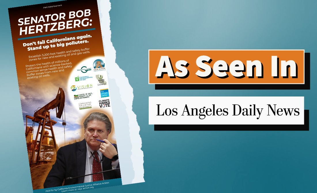 RealFoodNagy's tweet image. .@SenBobHertzberg: a full page ad in today’s @ladailynews urges you to stand up to big polluters + pass 3200ft health &amp;amp; safety buffers. 
Don&apos;t fail Californians like you did the last 2 times you torpedoed health protections around oil wells. Vote yes on #SB1137 for #SetbacksNow!