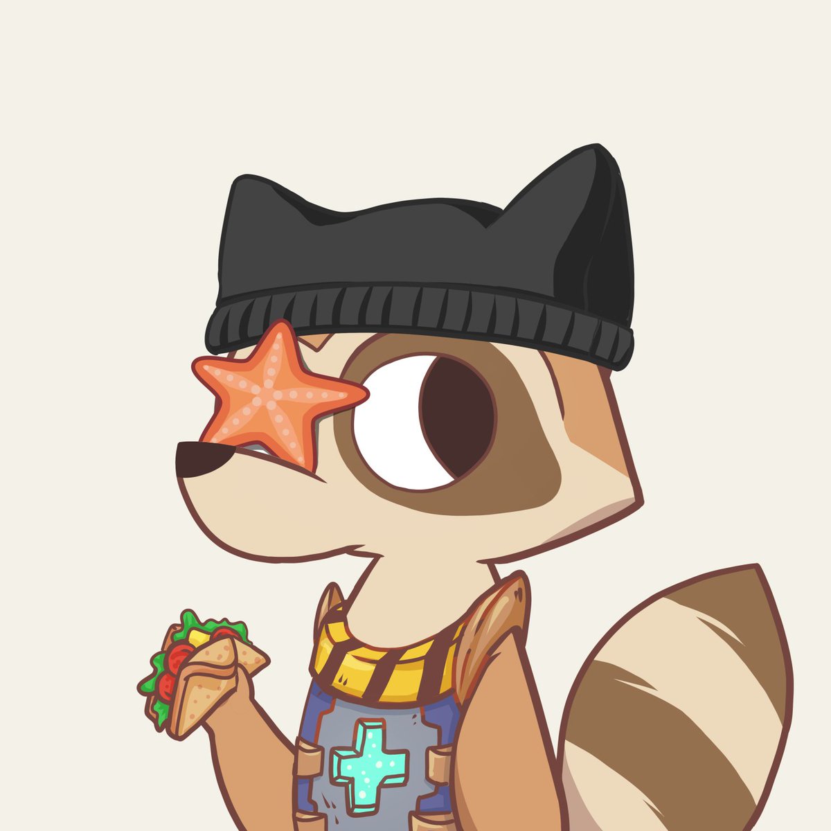 Giveaway ending in another 60 minutes~
Come and join the giveaway @ Pinned Tweet!

TGIF soon! Time to have a break, have a sandwich~

One lucky winner would get the following Chilling Raccoon to start the Friday~

opensea.io/assets/ethereu…

#NFTGiveaways