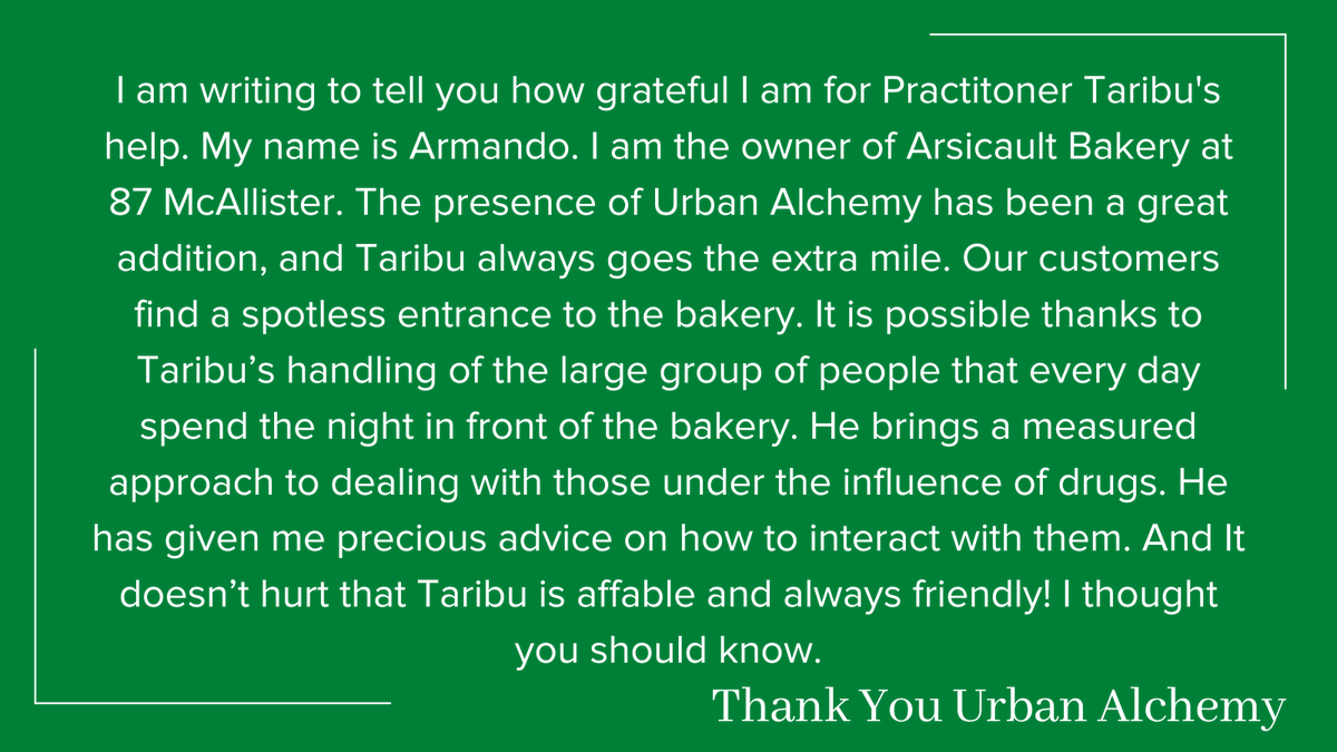 UrbanAlchemyUA's tweet photo. We love what we do, and it means the world when you love it too. Thank you for the kind words. #Lettersofthanks https://t.co/ffsnTmjtuI