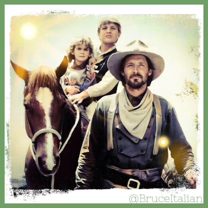 Bruce, as Scott Collins, in #DownTheLongHills (1986).
#BruceBoxleitner 
#BoHopkins #DonShanks
#ThomasWilsonBrown 
#LisaMacFarlane #LouisLAmour #Disney
#western #cowboys #80s