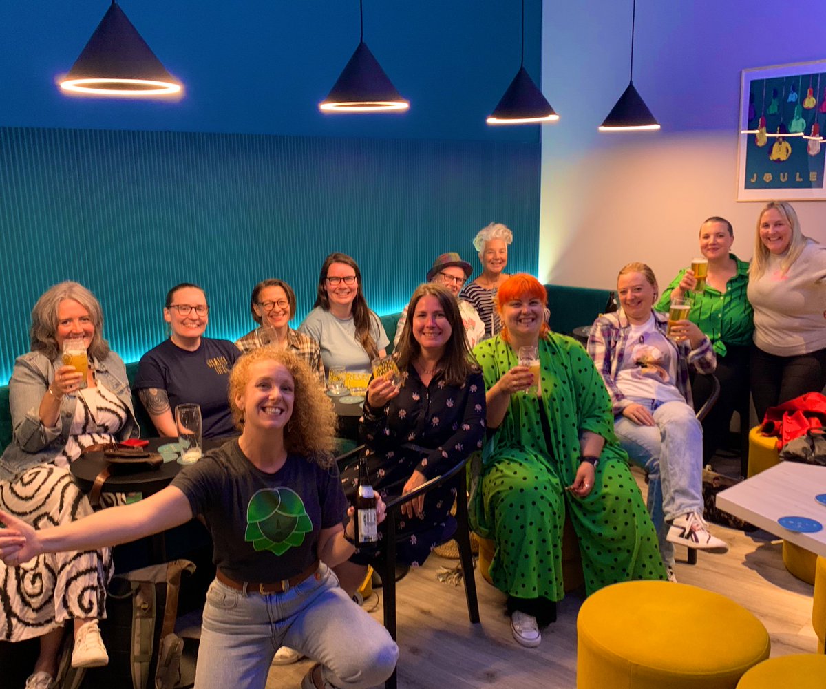 FCSlattery's tweet photo. Last week’s Manchester @craftybeergirls @ the fab Joule Bar was another raving success. 

Look how much fun you could have too if you join us for the next one.

Good job it’s at another epic MCR institution. 

Join us from 7pm Thur 22 Sept at @bundobrewery. 

Too much fun times? https://t.co/ObbX4UgmqH