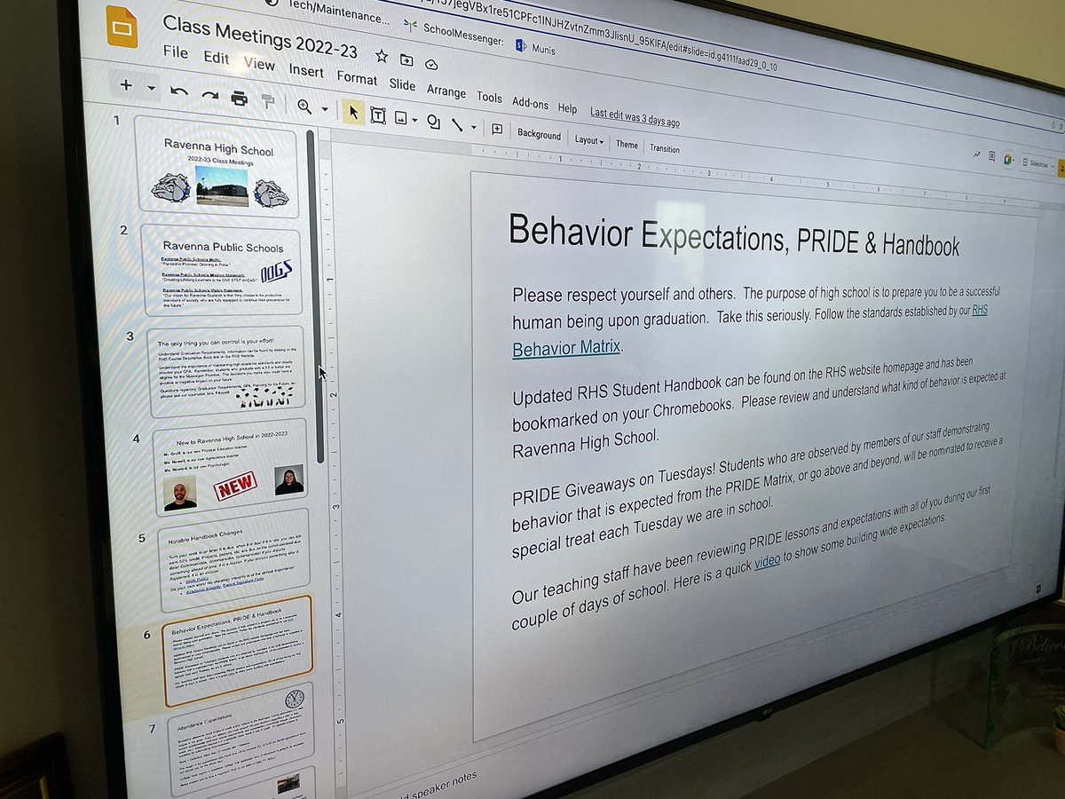 Class Meetings today! What doesn’t get taught, doesn’t get done! Clarity in Expectations! No Surprises! 4:1! We have amazing students! 🐾