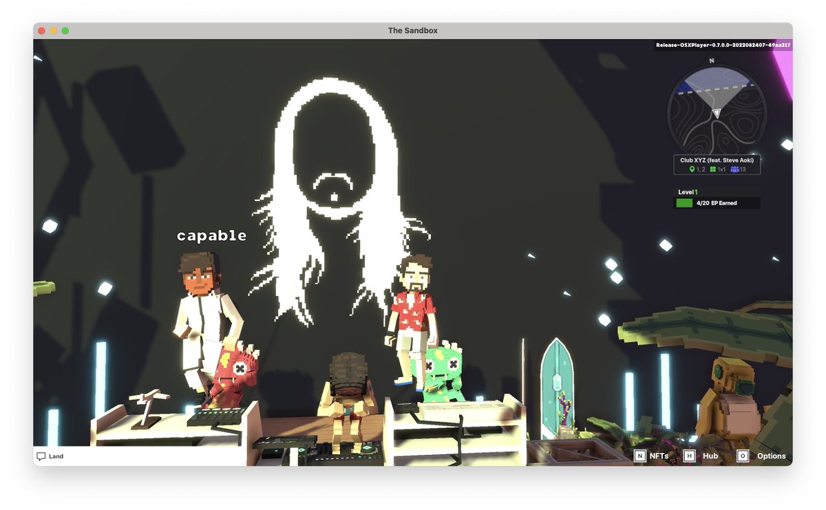 pointeisasa's tweet photo. @TheSandboxGame @steveaoki I just participated in the #SandboxAlphaS3Giveaway for a chance to win 500 SAND! On stage with Steve Aoki, check out my screenshot below!
👇 https://t.co/nXd1OQhMgg