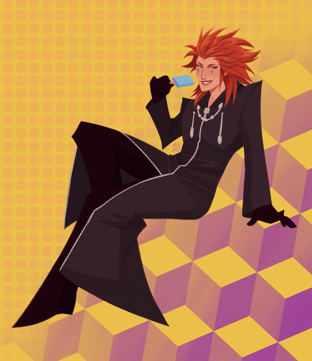 「got it memorized? #KingdomHearts 」|jade 🍉 @ semi-ia for finalsのイラスト