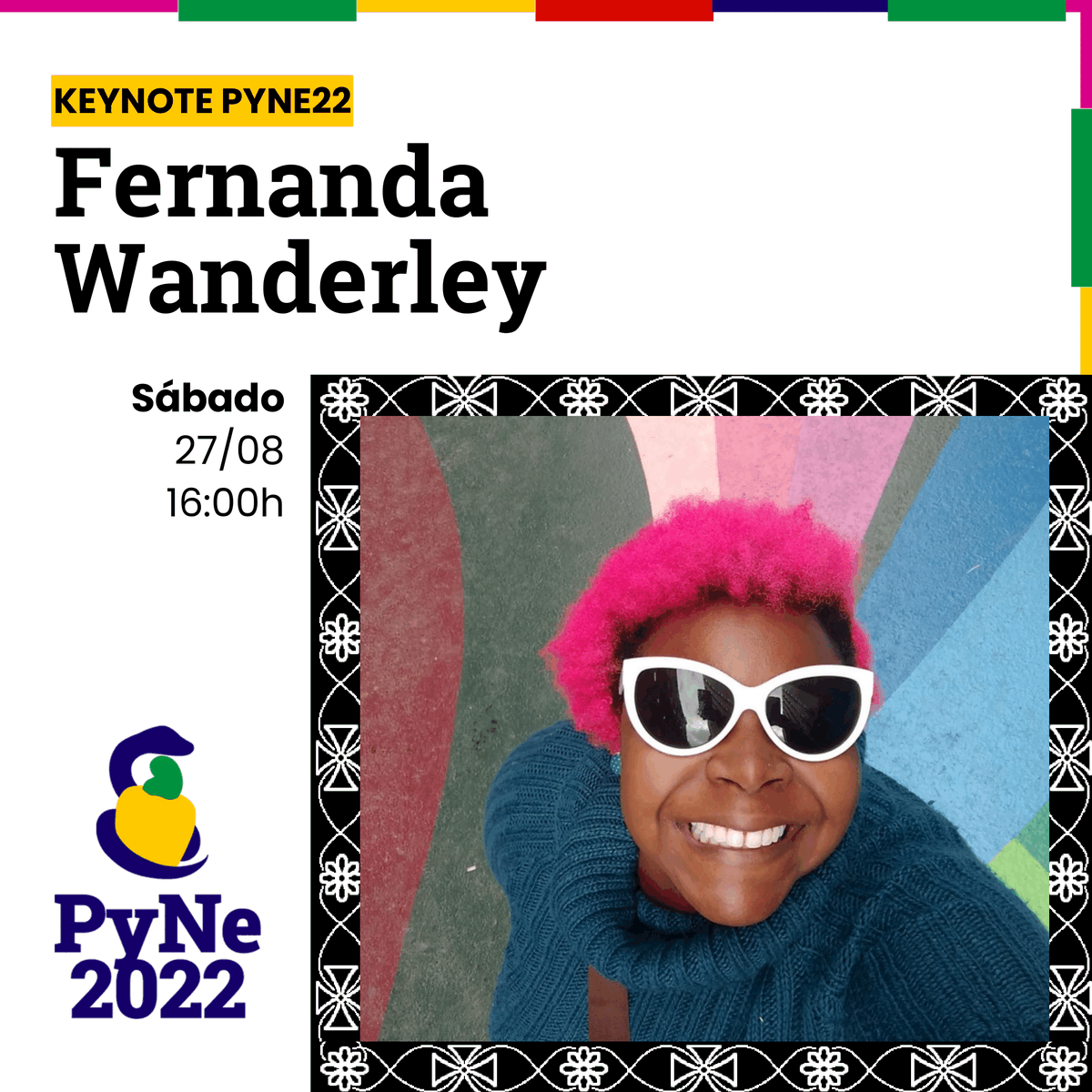 PythonNordeste's tweet photo. Keynotes da Python Nordeste 2022

Vai ficar de fora dessa??

#pythonnordeste #pyne22 #pyselfie https://t.co/kjRomtNTCz