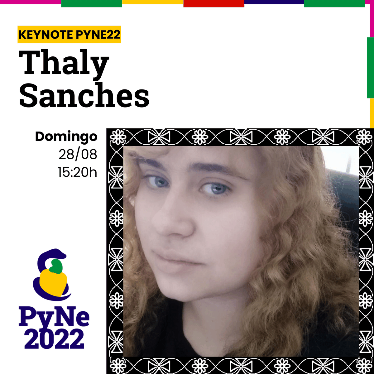 PythonNordeste's tweet photo. Keynotes da Python Nordeste 2022

Vai ficar de fora dessa??

#pythonnordeste #pyne22 #pyselfie https://t.co/kjRomtNTCz