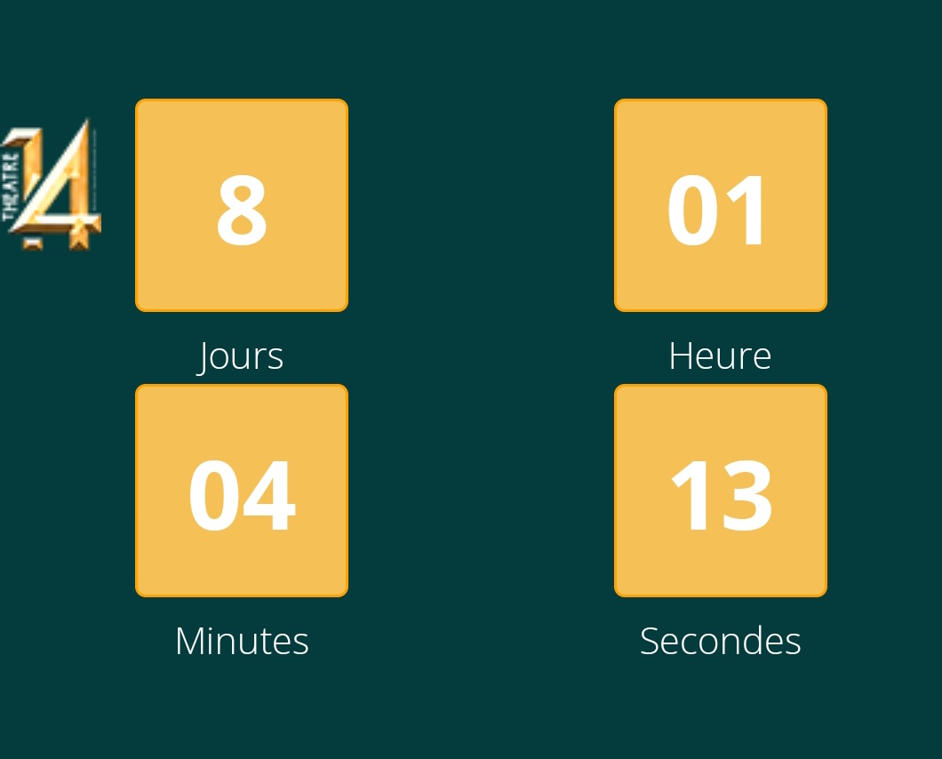 theatre_14's tweet photo. Tic tac tic tac #presentationdesaison https://t.co/ijEPW3hqFj