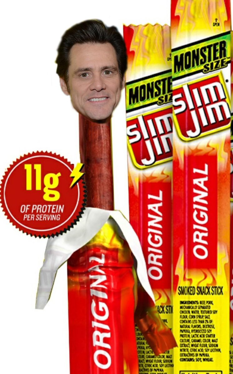 XiledNate's tweet photo. @SlimJim Slim Jim Carrey https://t.co/9gRkPav5Oa