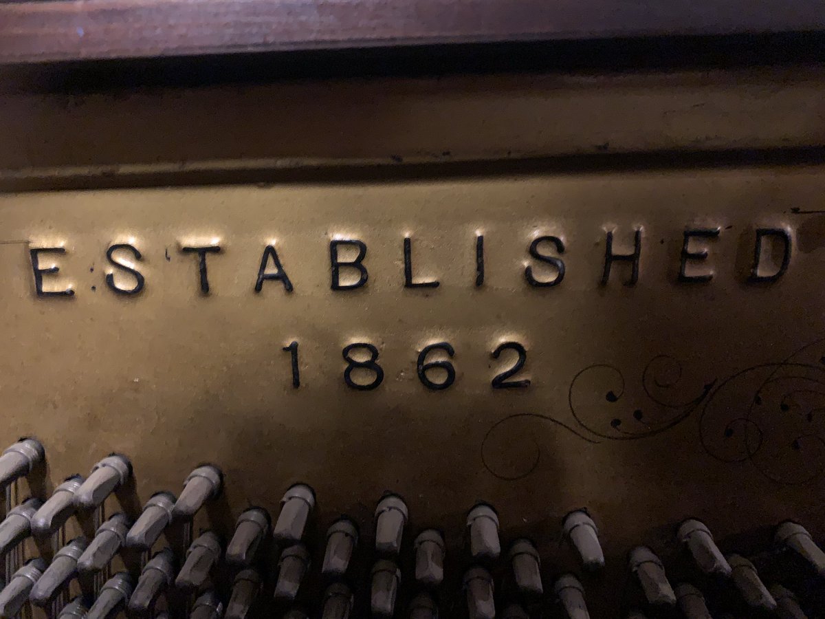 6StringedStudio's tweet image. Weber Upright Piano #canadianmade