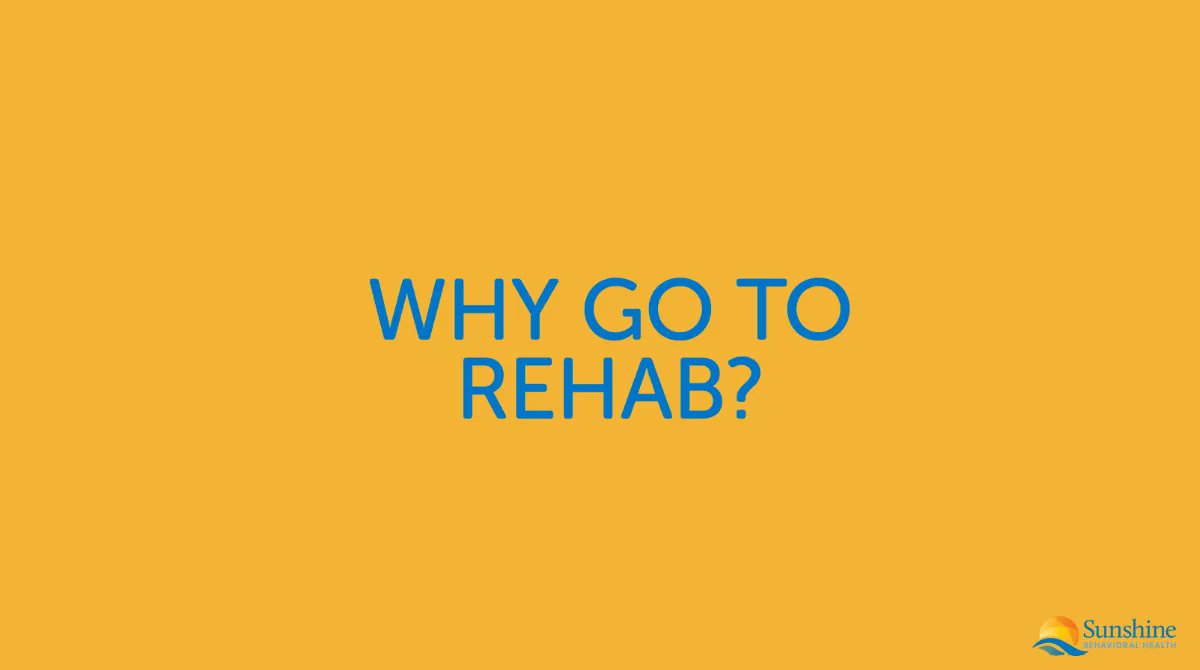 SunshineBHealth's tweet photo. In a recent blog we discussed 5 reasons to go to rehab. The choice is never easy, but if you or someone you know is struggling with drug or alcohol abuse then in-patient rehab might be the best option. Read more: https://t.co/5sqgTwR0HX #rehab #addiction #sobriety https://t.co/AwPhB4gwXh