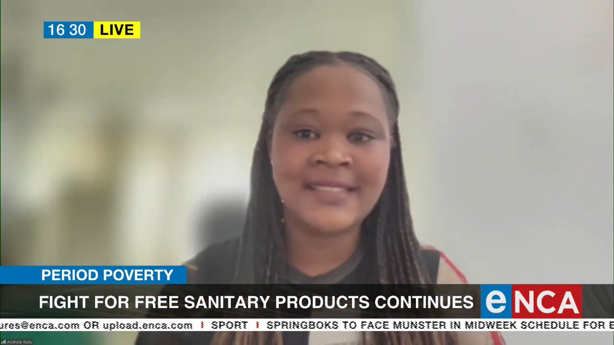 fem_connect's tweet photo. #ICYMI

Femconnect founder, Asonele Kotu, spoke to @eNCA yesterday about the #periodpoverty marches taking place tomorrow in Cape Town &amp; Johannesburg. > https://t.co/uwR59sWxsm

Click here for details on tomorrow's march > https://t.co/JJegQ82xfc

#EndPeriodPoverty #wegotugirl https://t.co/e6utD4AVgU