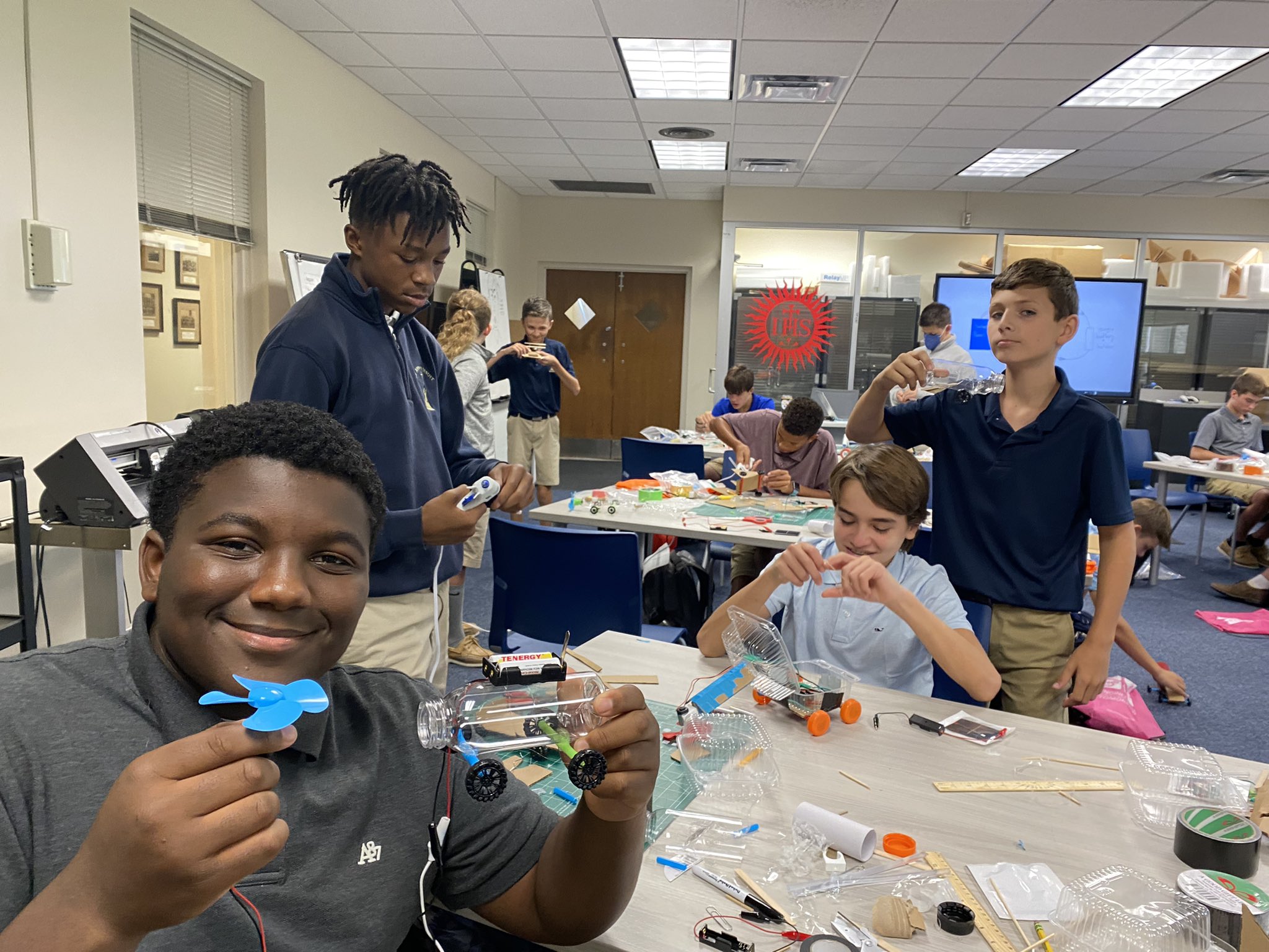 St. John's Jesuit on Twitter "Building electric vehicles in the