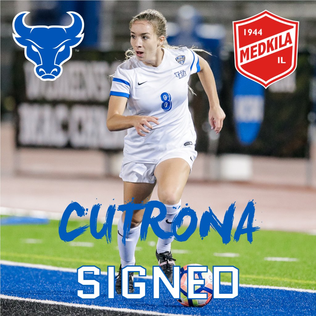 UBWomensSoccer's tweet photo. 🚨 BREAKING NEWS 🚨

We are so excited to announce that former Bulls' captains @Cariss_Cutrona and @JulesBenati have signed professional contracts to play together with Medkila IL of the Norwegian First Division!

🔗 https://t.co/C1vfIy3Fb6

#UBhornsUP | #WeAreOne | #CARE https://t.co/4nLasiMbyW