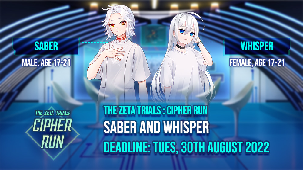 (PAID 1M/1F)

We're looking for VAs to voice the newest NPCs in "The Zeta Trials".

Visit our website for audition sides and previews of our game -

mediasectors.com/zeta/saber-and…