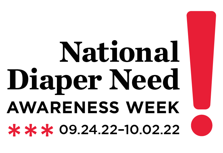 diapernetwork's tweet photo. We are less than a month out from National Diaper Need Awareness Week 2022 (September 24 to October 2). What are you doing to raise awareness for diaper need? https://t.co/2S8pOTXiMY