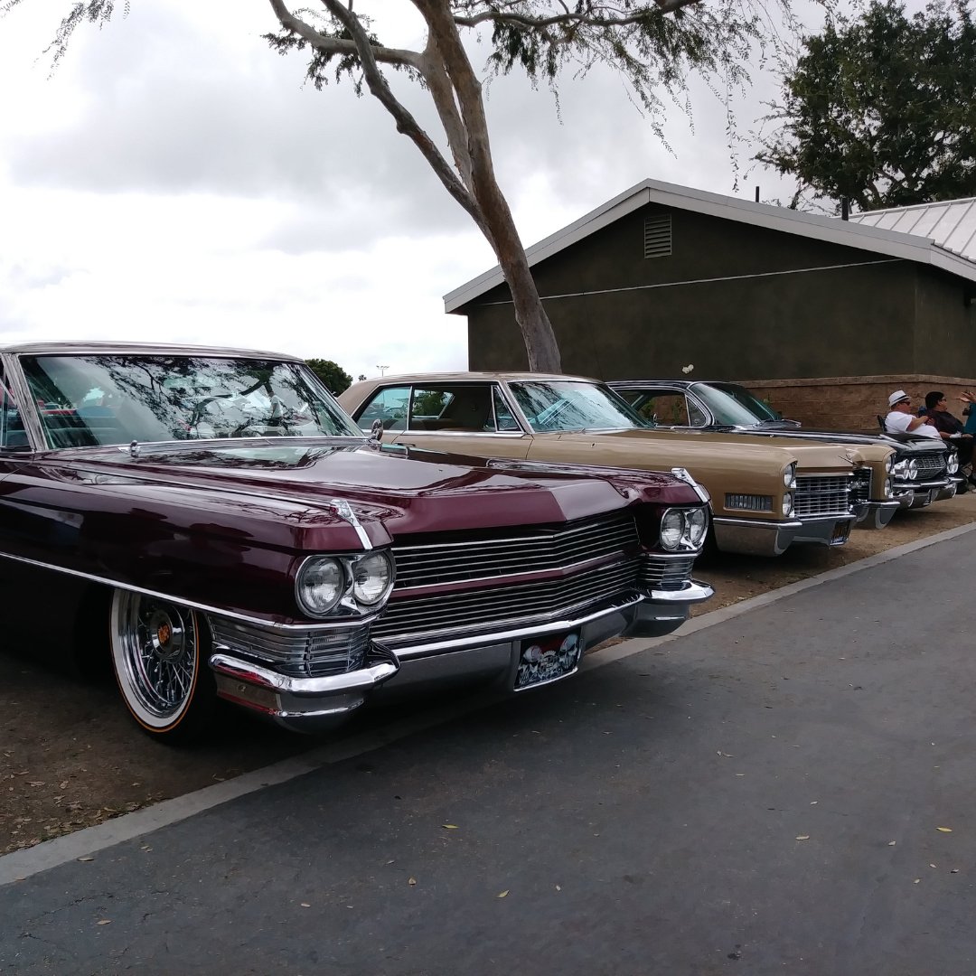 OriginalParts's tweet photo. In honor of the Cruisin' For A Cure Shows comeback at the OC Fair Grounds on Sept 24, 2022, we wanted to share this sweet #throwback from the 2019 show.
#opgi #carshows #classiccarshows #classiccars #cadillac #cruisinforacure https://t.co/SgAxB7mHwu