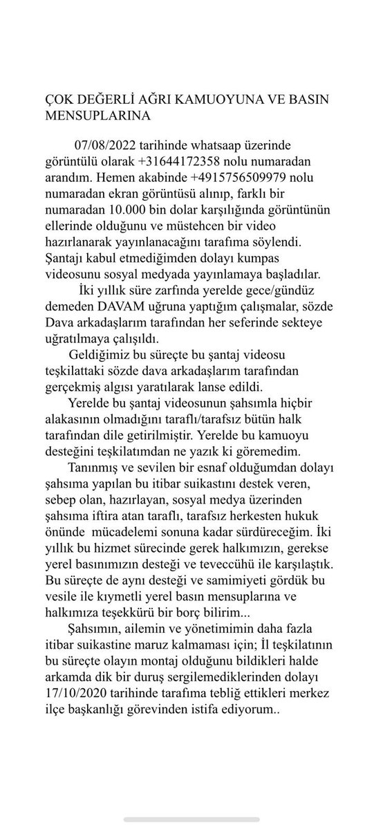 nuriyildiz_04's tweet photo. KAMUOYUNA DUYURU https://t.co/Y5STFumGKf
