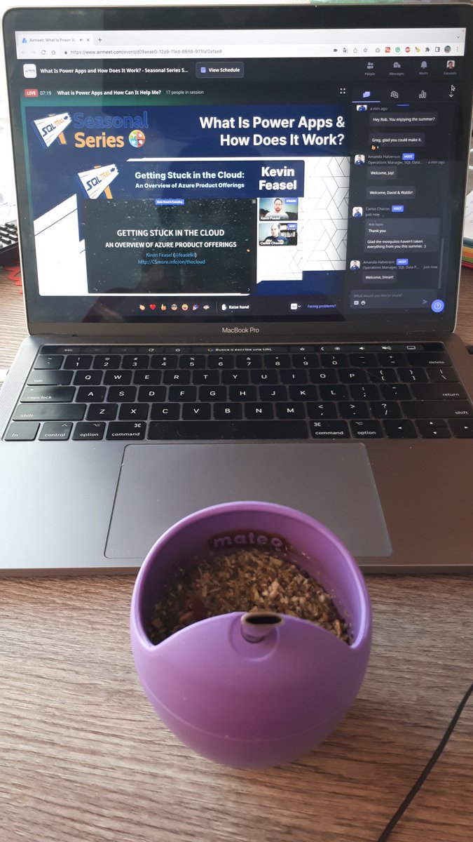 Facupola's tweet image. Ready for the event! #sqltrail #PowerApps @sqldatapartners
