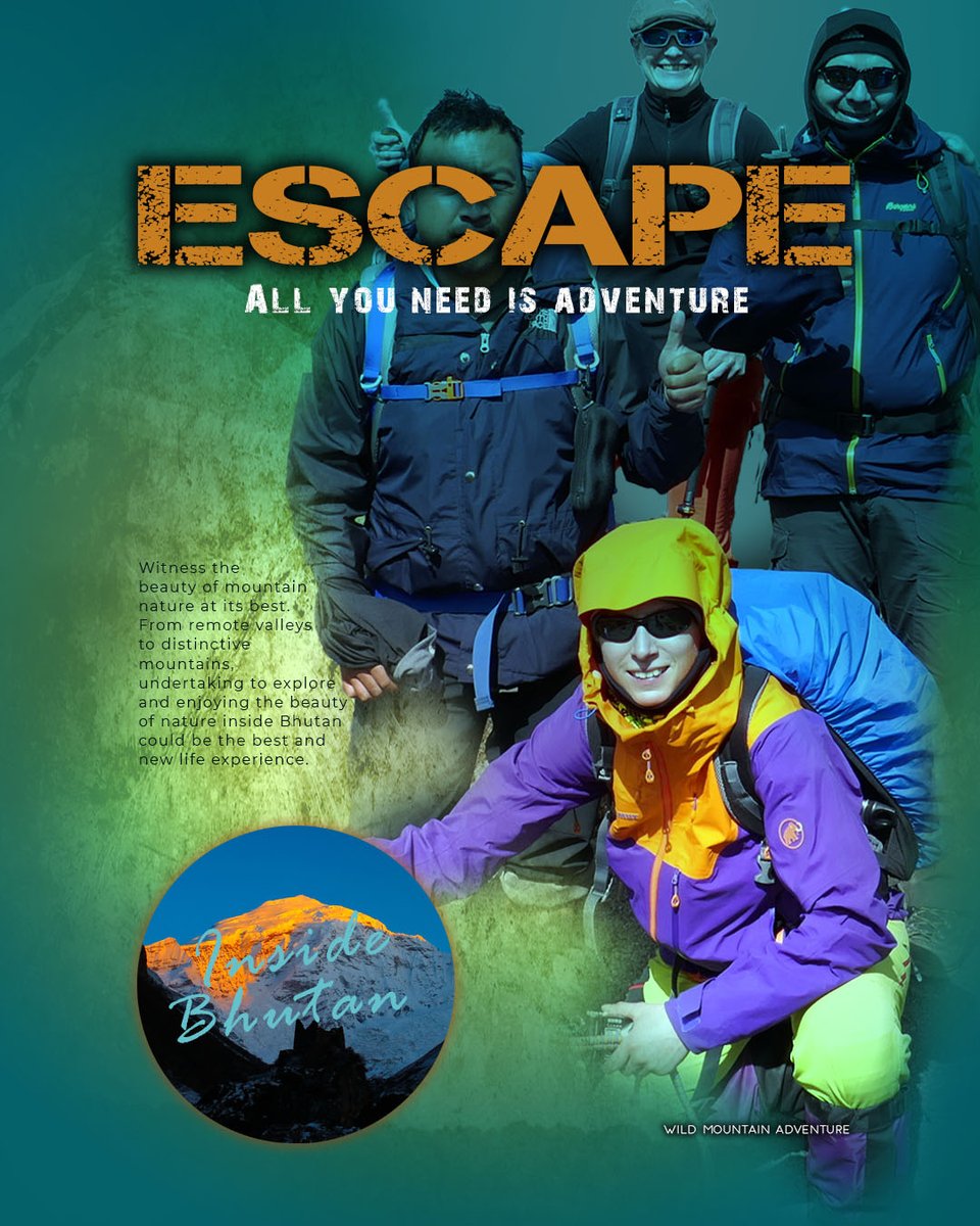 wildMtadventure's tweet photo. Are you looking for a great #adventure in #2023? Come and join us for a multi-day trekking trip to various parts of #bhutan. https://t.co/aelru9P0Yg