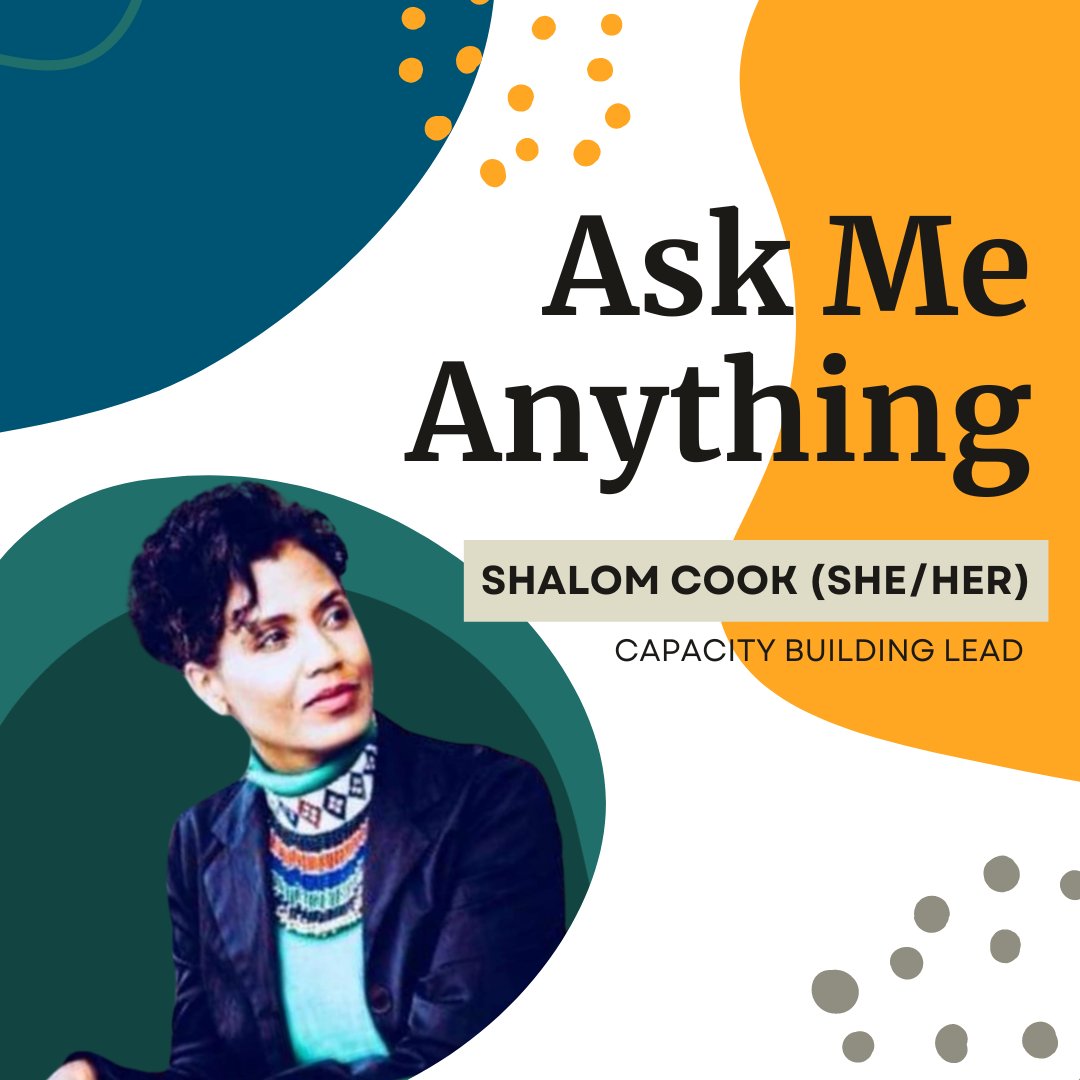 RVCorg's tweet photo. We are excited to welcome Shalom Cook (she/her) to our team! Shalom has joined RVC as a Capacity Building Lead. Read her full interview to learn more about the power of compassion for self and who inspires her the most!

🤔 Get to know Shalom: https://t.co/FDjZKjihAW https://t.co/zAnTGlS9tC