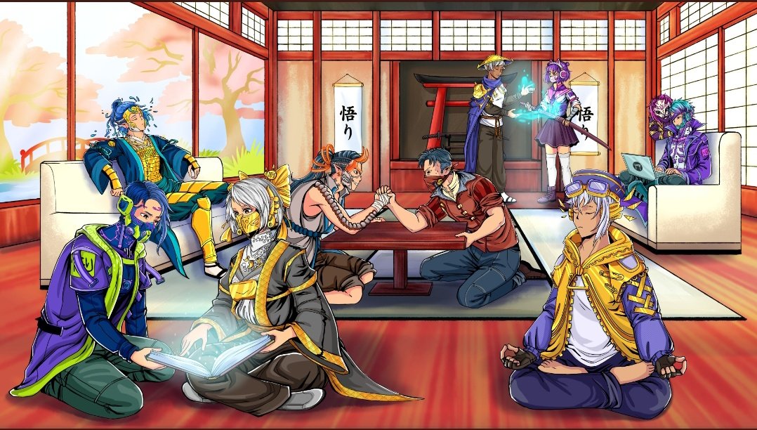 Chichi_Zephyr's tweet photo. @NFT_Satori has the best community i am a part of with @QZors and @MrDobby_NFT 
🥳🥳 https://t.co/ZXwdQIKBnM