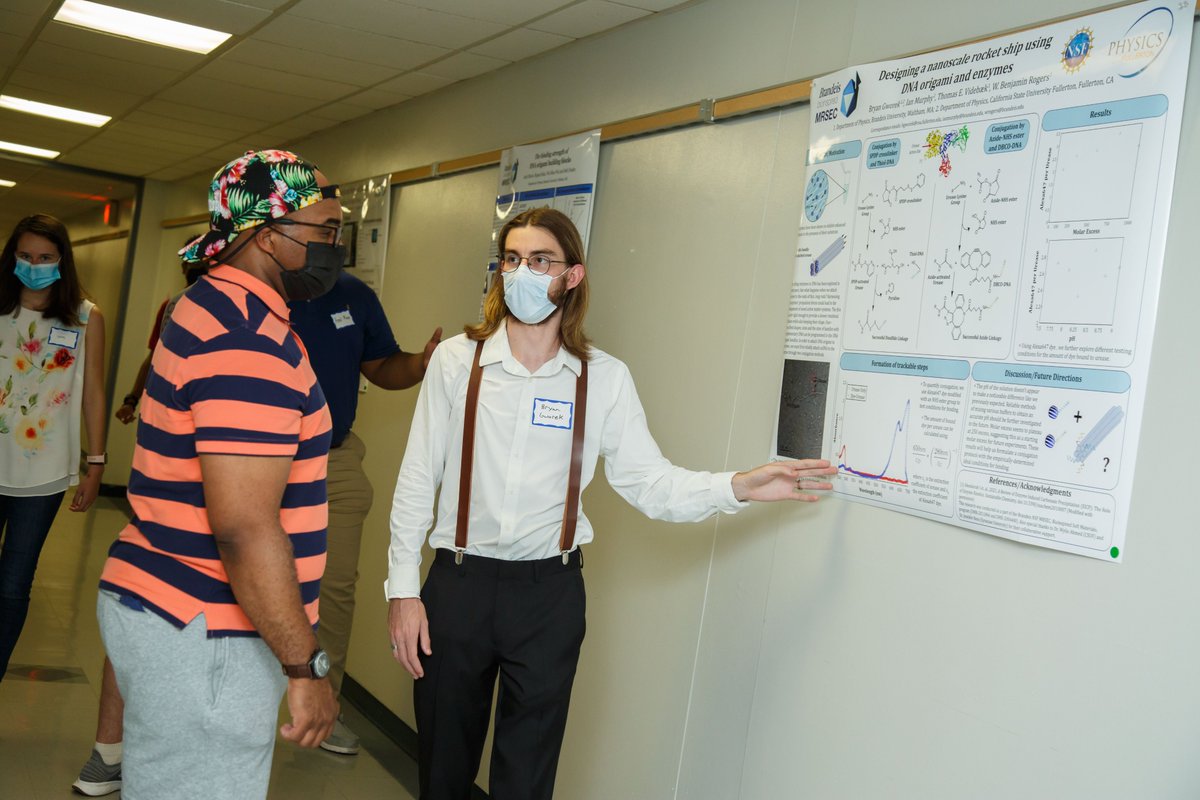 #tbt to this year's SciFest with our #REU and #SMURF students! 17 MRSEC students from <a href="/BrandeisU/">Brandeis University</a> <a href="/_HamptonU/">Hampton University</a> <a href="/csuf/">Cal State Fullerton</a> and <a href="/smithcollege/">Smith College</a> presented their summer research to Brandeis community members and guests
<a href="/NSF/">U.S. National Science Foundation</a> <a href="/BrandeisScience/">Brandeis Science</a> <a href="/BrandeisInquiry/">Brandeis Research</a>