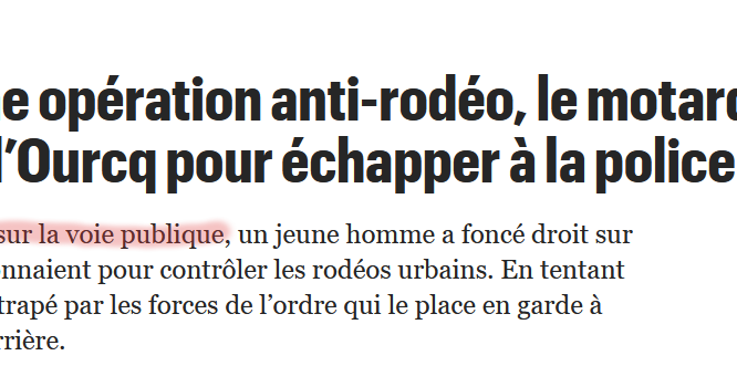 Les rodéos urbains : 16 ans d'impuissance ? dlvr.it/SXDn8F