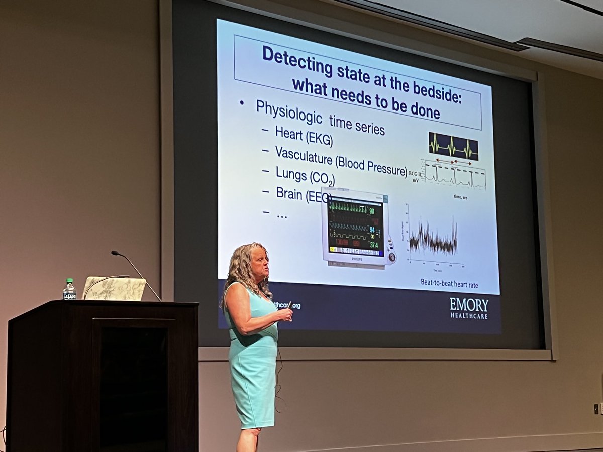 SummitCritCare's tweet photo. Cheryl Hiddleson from ⁦@EmoryCCC⁩ #eICU program sharing at #SECCS22 the pros and cons of being a nurse in the electronic #ICU 

https://t.co/xKVCs2L6Zc https://t.co/N0aUObH7Ak