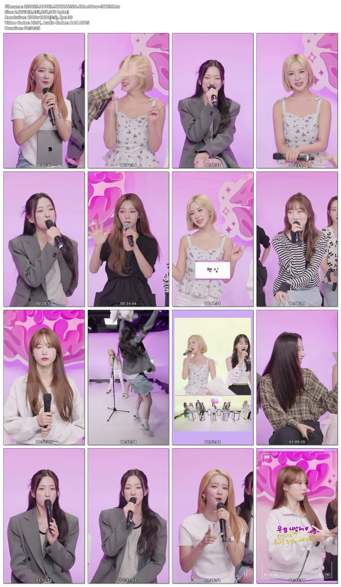 [TS] 220825 NAVER NOW. 포밋나우 4MEET NOW 우주소녀

drive.google.com/file/d/1cUiR4U…

#우주소녀 #WJSN