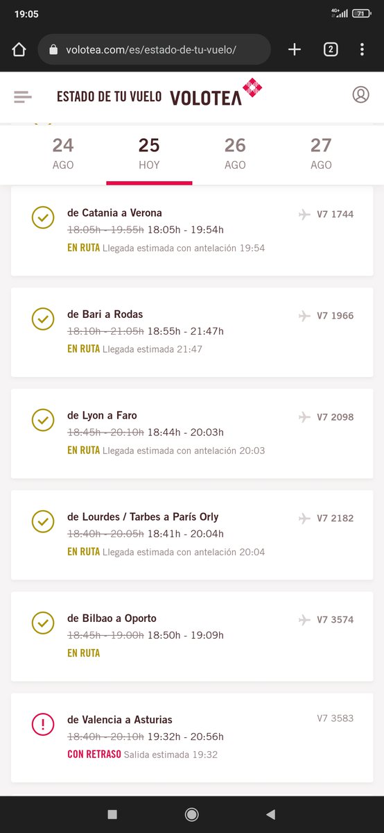 paulofernandezf's tweet photo. Hola @volotea ! ¿Cuál es la explicación que dais a que, de forma sistemática, la mayoría de vuestros vuelos estén sufriendo retrasos? Los usuarios del trayecto VLC-OVD estamos bastante cansados ya. Y la excusa es "el mal tiempo en Asturias"... ¿No parece real no? https://t.co/anqhRiCBhy