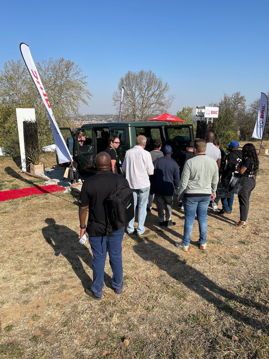 baic_automobile's tweet photo. Meet BAIC's new family addition, the B80! Experience off-road demonstrations that encompass innovation and interesting technology. #BAICB80 #BAICBSERIES #BAICSA #BAICBSERIES #FOM #BREAKINGBOUNDARIES https://t.co/hM11Tg0I2T