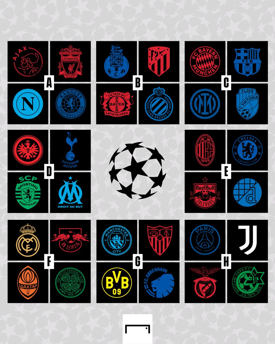 GoalNews's tweet photo. The Champions League group stage is going to be tasty 🌶 https://t.co/mDlGacJPj5