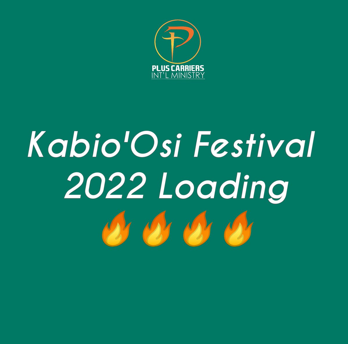 pluscarriersch's tweet photo. Kabio'Osi Festival 2022 loading 🔥🔥🔥🔥

Excitement in the air 💃💃💃💃

#kabioosi #kabioosifestival #pluscarriersintlministry #thanksgiving https://t.co/zr0yDh9nYm