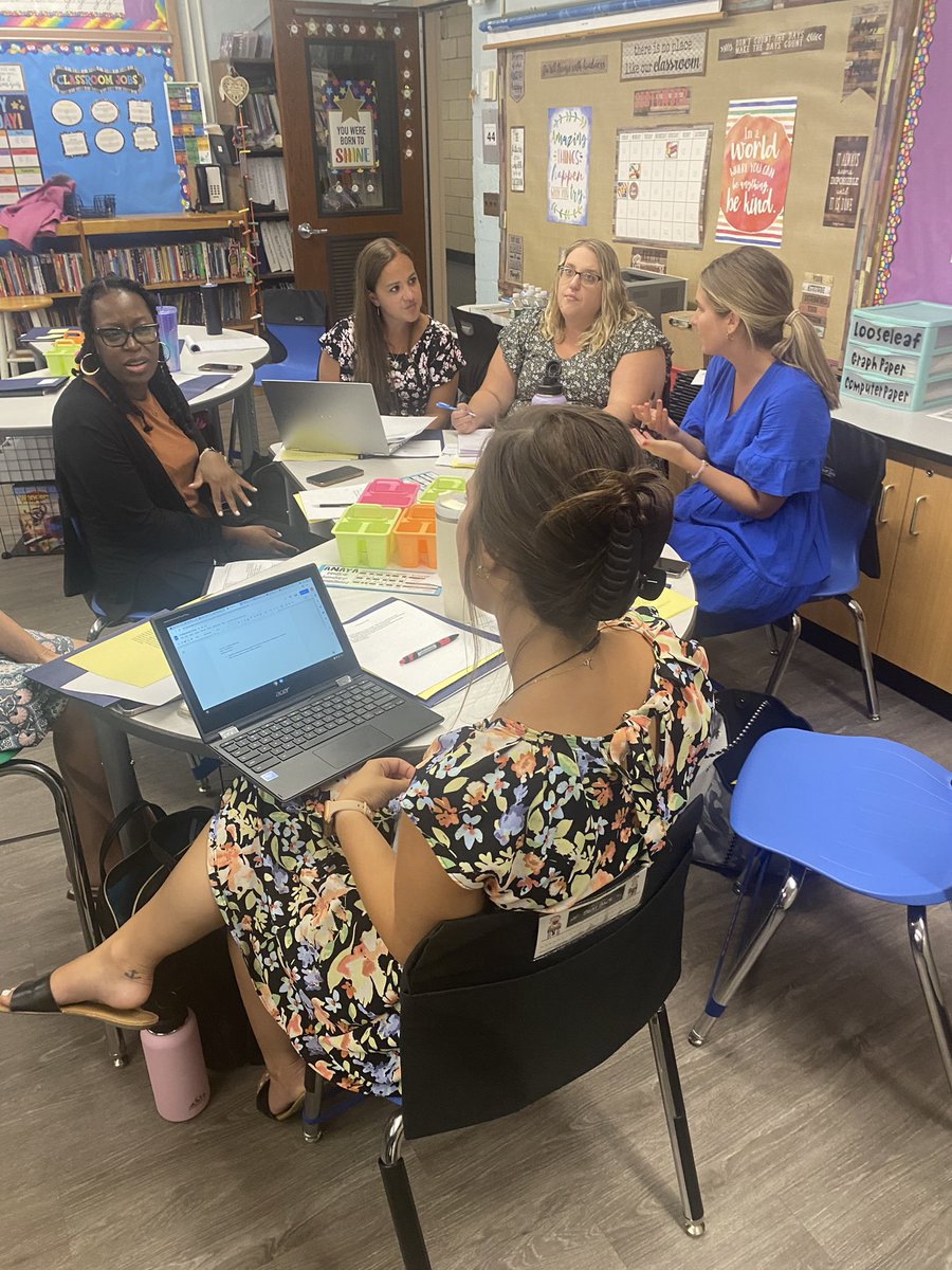 What a wonderful week of leading and learning with <a href="/VS13UFSD/">ValleyStream13UFSD</a> non tenured teachers. They are optimistic, smart, and kind. Can’t wait to see what they will add to our district.
