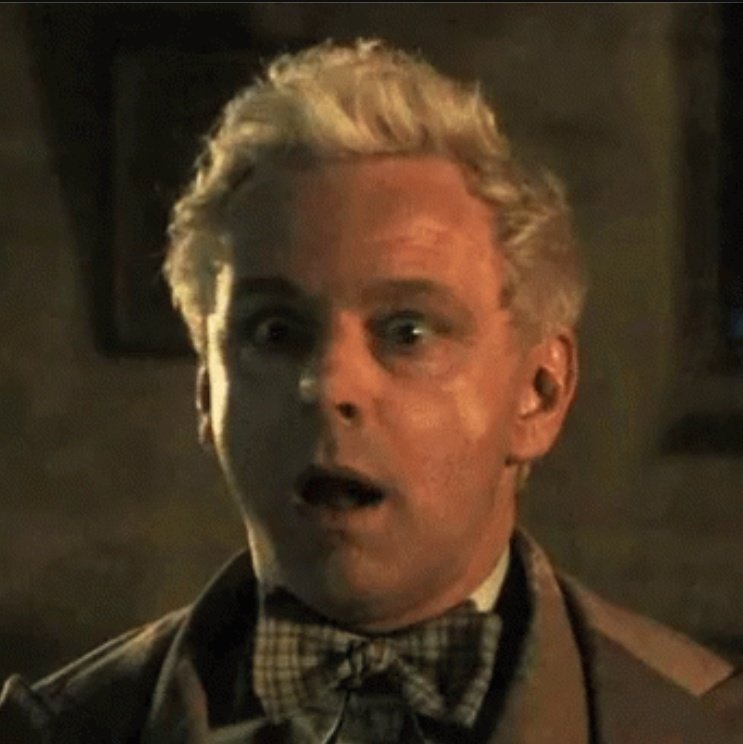 lovelycrowley's tweet photo. Aziraphale as Lady - a thread https://t.co/wu5b0gHsTG