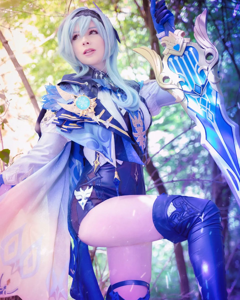 CosplayHachiko's tweet image. ❄Cold as ice❄

📸hungry_britty
#eula #genshinimpactcosplay #eulalawrence #germancosplay