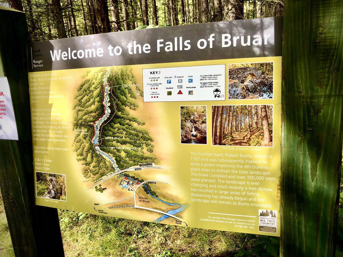 thorpey_mark's tweet photo. Beautiful walk @fallsofbruar #fallsofbruar @VisitScotland @visitperthshire 😁😁😁 @HouseofBruar https://t.co/DewUFBnfPi