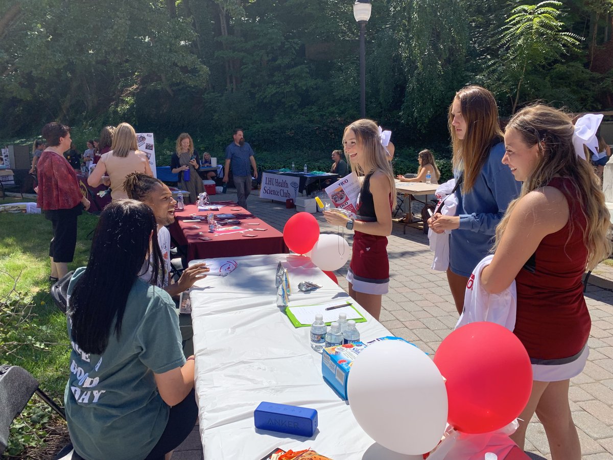 Another beautiful Club Fair day! I like seeing club crossovers! Psych Club had a great day today with a lot of new signups!