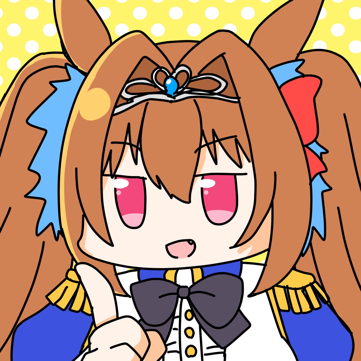 ウマ娘「【ウマ娘アイコン②】合計8人目。ご自由に使用どうぞ。自作発言は× 」|あやき@依頼募集中のイラスト