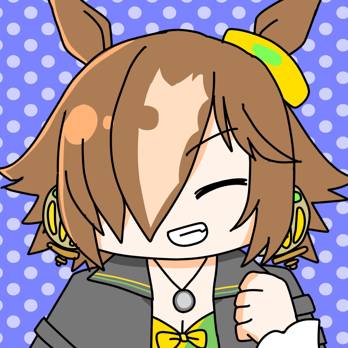 ウマ娘「【ウマ娘アイコン②】合計8人目。ご自由に使用どうぞ。自作発言は× 」|あやき@依頼募集中のイラスト