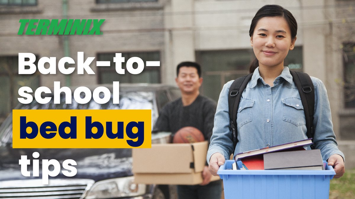 Admission denied: bed bugs can spread easily across college campuses. Check out these back-to-school bed bug tips for the upcoming semester: terminix.com/blog/whats-buz…