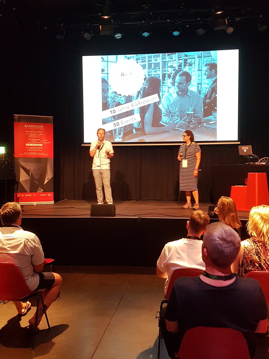 rolandklecker's tweet photo. @holroh und @MaikeKranaster eröffnen die #BARsession, heute im @domicildortmund https://t.co/vGyKaPbjg5