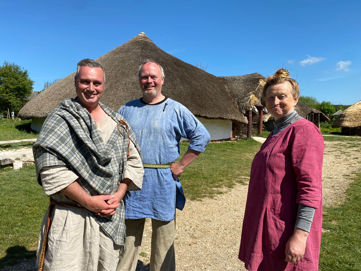 onthefarmc5's tweet photo. We hope you enjoyed last night's episode of #AFarmThroughTime, next week the boys travel back to the Iron Age era in the final episode. Catch it next Thursday, 9pm on Channel 5 โ๏ธ https://t.co/6VHkw9iwLH